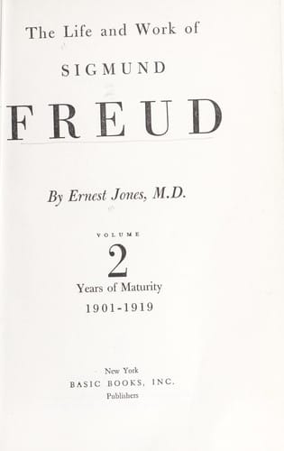 The life and work of Sigmund Freud