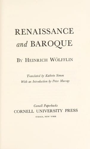 Renaissance and baroque