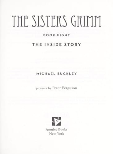 The sisters Grimm, book 8
