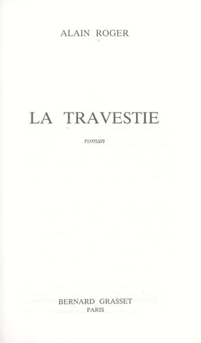 La Travestie