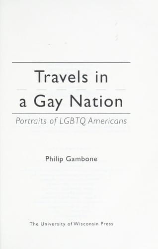 Travels in a Gay Nation