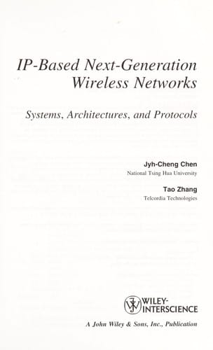 IP-based next-generation wireless networks