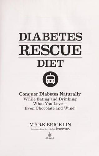 The diabetes rescue diet
