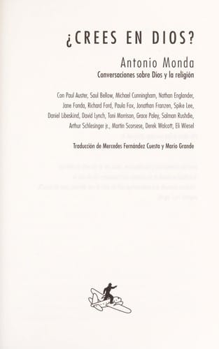 Crees en Dios?