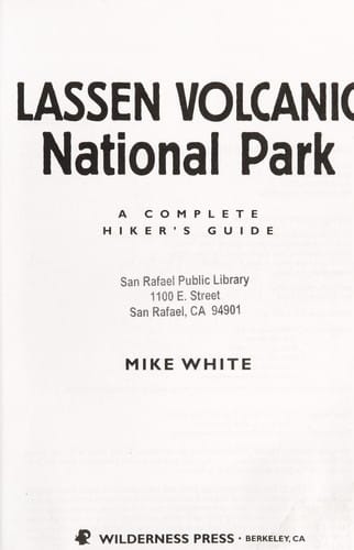 Lassen Volcanic National Park