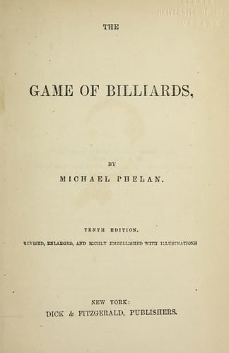 The game of billiards