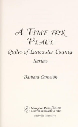 A time for peace