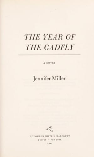 The year of the gadfly