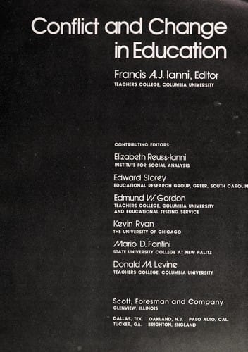 Conflict and change in education