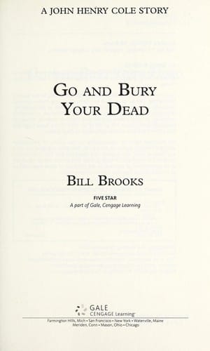 Go and bury your dead