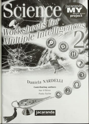 Science worksheets for multiple intelligences 2