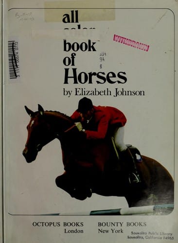 All color book of horses