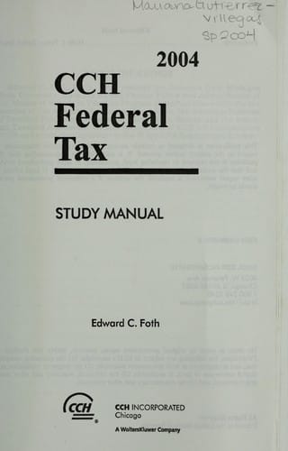 2004 CCH federal tax
