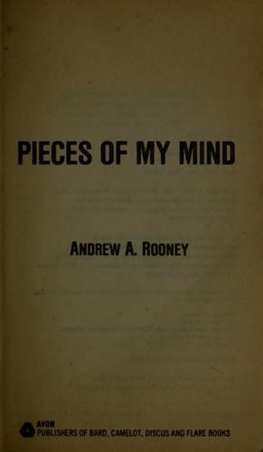 Pieces of my mind