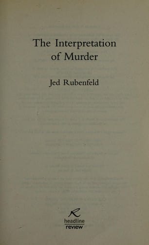 The interpretation of murder