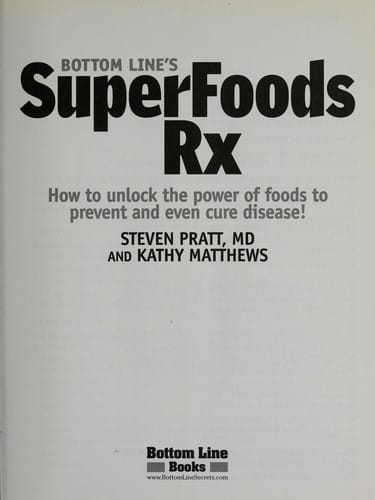 Bottom Line's superfoods Rx