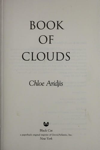 Book of clouds