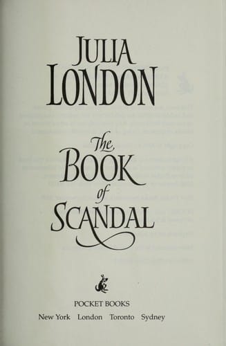 The book of scandal