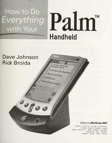 How to do everything with your palm handheld