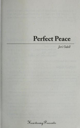 Perfect peace