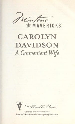 A convenient wife