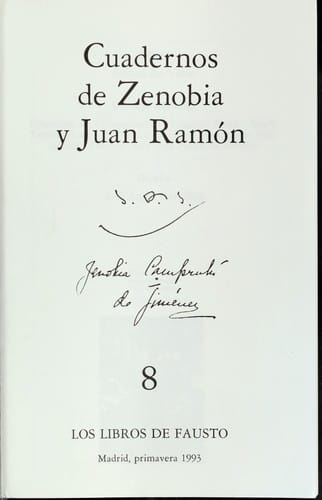 Cuadernos de Zenobia y Juan Ramón