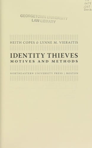 Identity thieves