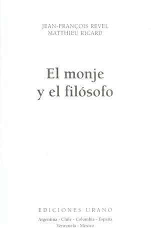 El Monje y El Filosofo