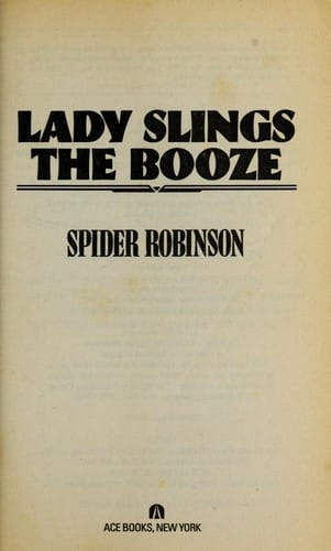 Lady slings the booze