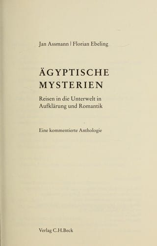 Ägyptische Mysterien