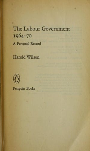 The Labour government, 1964-70