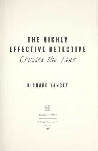 The highly effective detective crosses the line