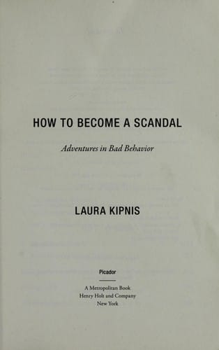 How to become a scandal