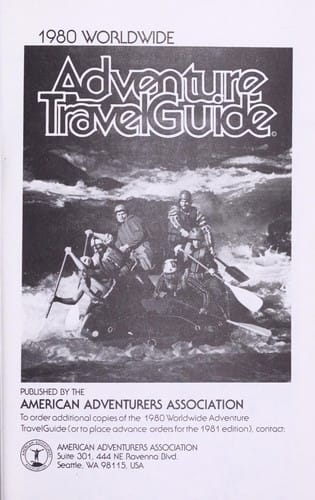 Worldwide adventure travel guide, 1980