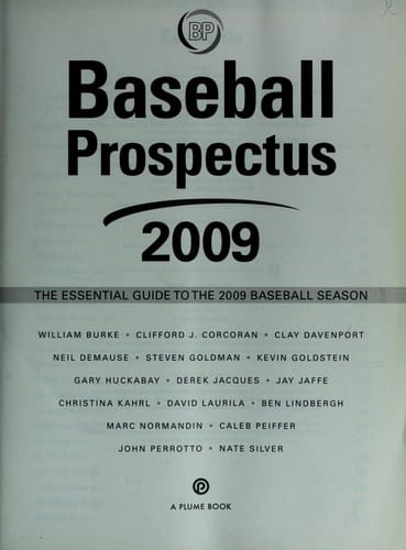 Baseball prospectus 2009