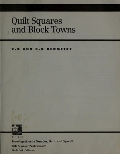 Student Activity Booklet (Investigations in number, data, and space)