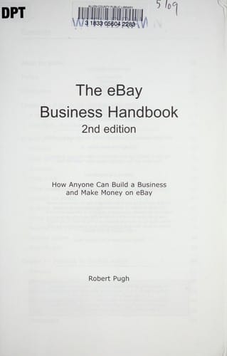 The eBay business handbook