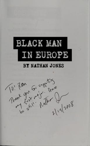 Black man in Europe