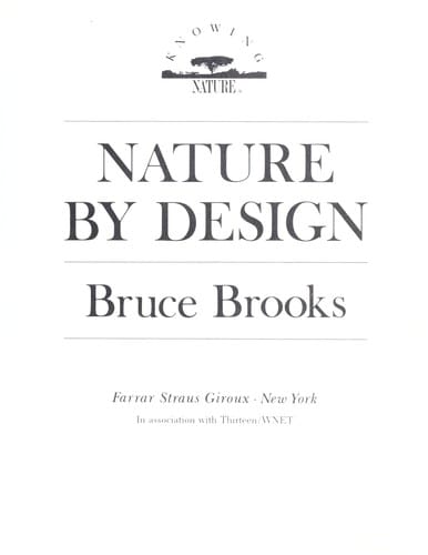 Nature by design