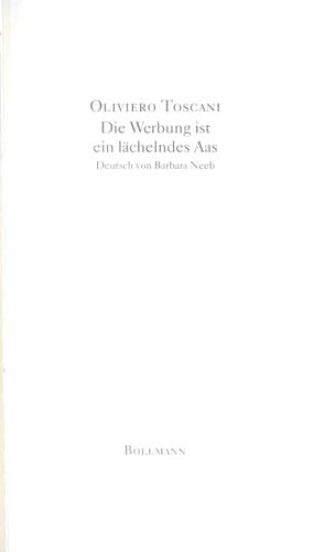 Die Werbung ist ein la chelndes Aas