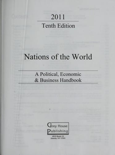 Nations of the World 2011