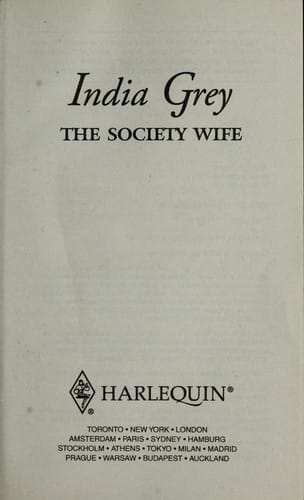 The Society Wife