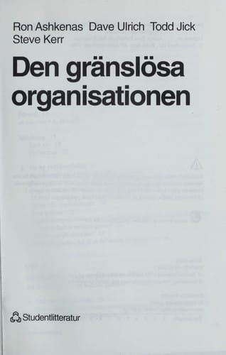 Den gränslösa organisationen
