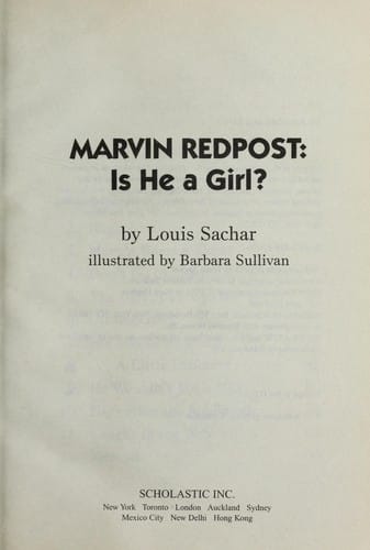 A Magic Crystal? (Marvin Redpost)