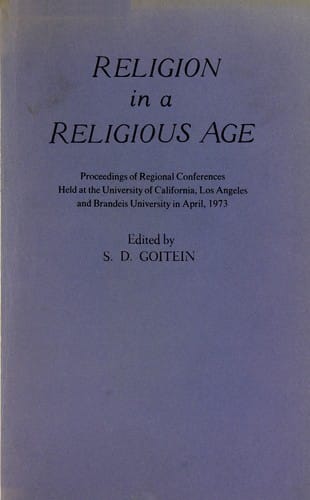 Religion in a religious age
