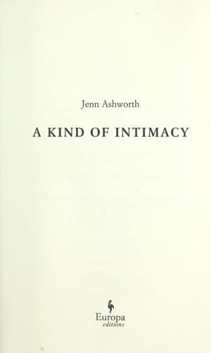A kind of intimacy