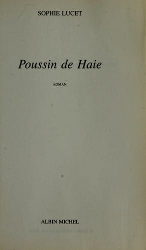 Poussin de Haie