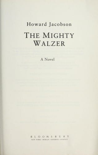 The mighty Walzer