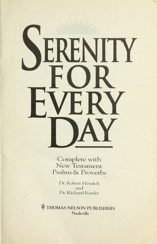 Serenity for every day