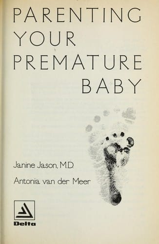 Parenting your premature baby